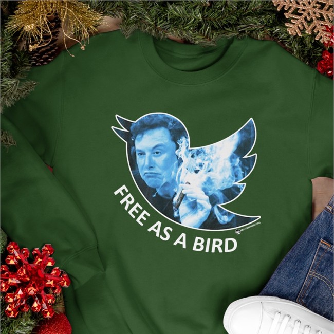 We Are Change Merch FreeAs A Bird Elon Offical Sweatshirt Luke Rudkowski