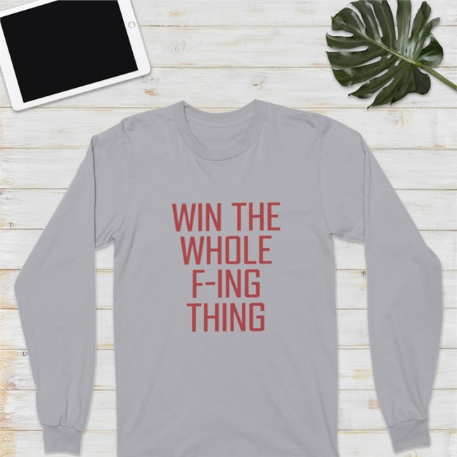 Zack Meisel Win The Whole F-Ing Thing TShirts Black ZackMeisel