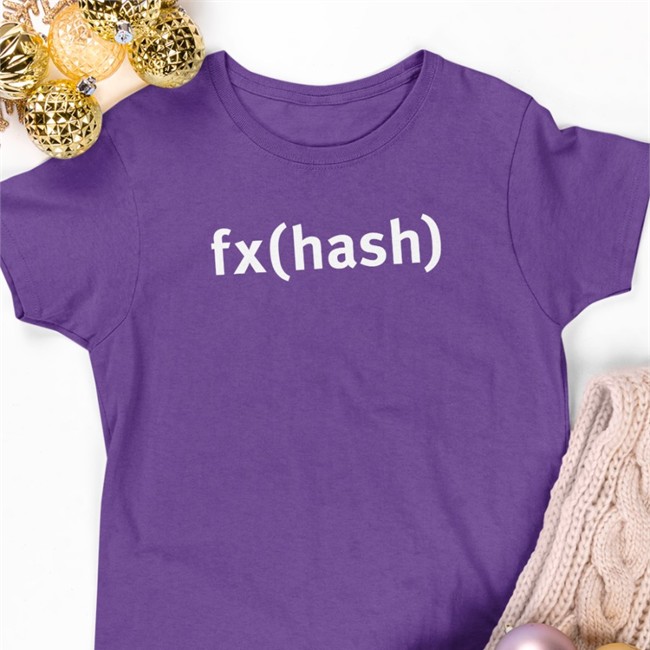 Fx(Hash) Fxhash Tee Shirt Artnome