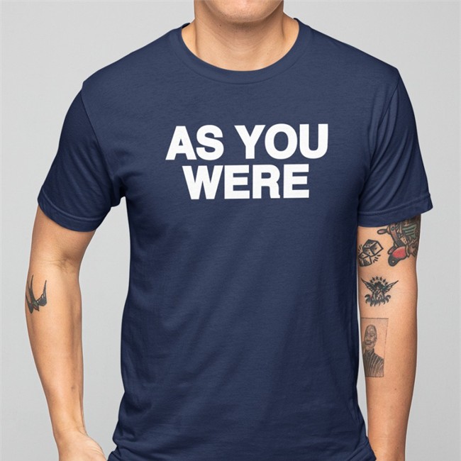 As You Were Crewneck Sweatshirt Liam Gallagher As You Were T Shirt Microdotboutique