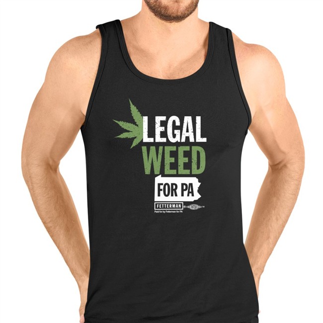 John Fetterman Merch Legal Weed For Pa Hoodie
