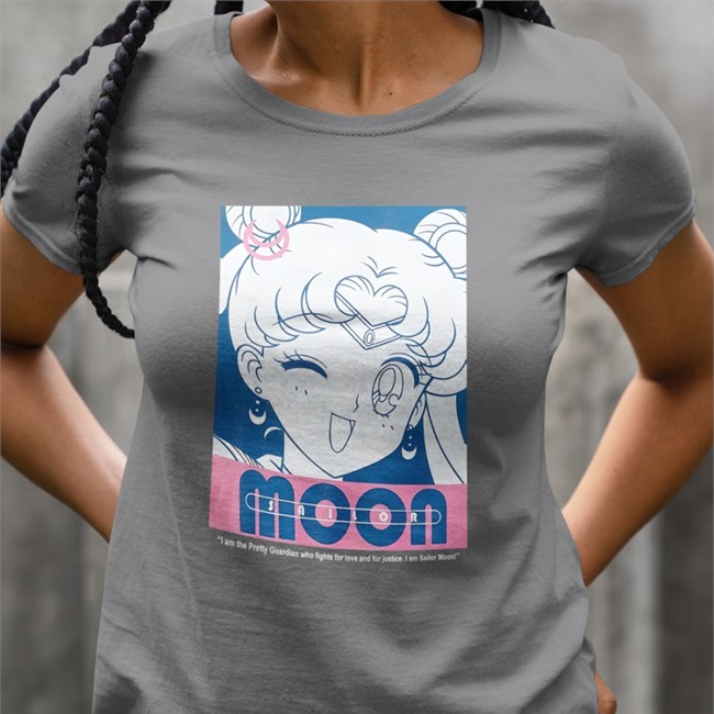 Sailor Moon Tee I Am The Pretty Guardian Who Fights For Love And For Justice I Am Sailor Moon Shirts