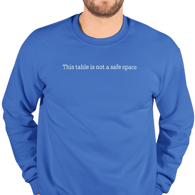 DungeonsAndDragons TTRPG This Table Is Not A Safe Space Long Sleeve Tee YUM DM
