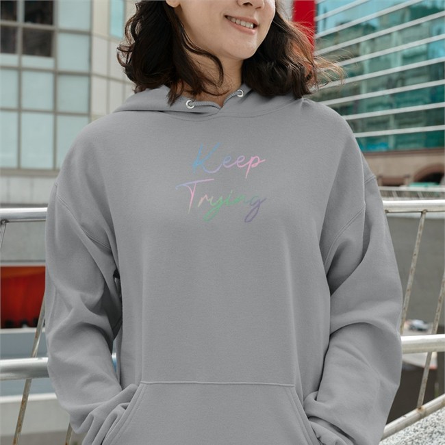 Keep Trying Shirt Tryguys Merch Tryguys Merch Keep Trying Sweatshirt