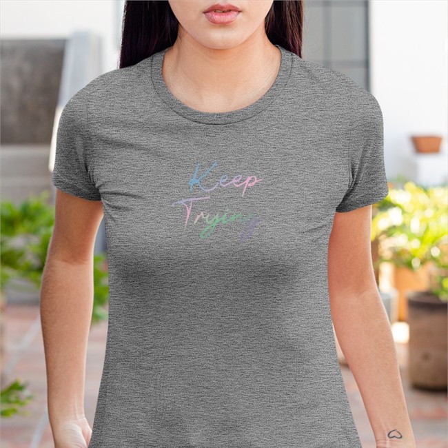 Keep Trying Shirt Tryguys Merch Tryguys Merch Keep Trying Crewneck Sweatshirt
