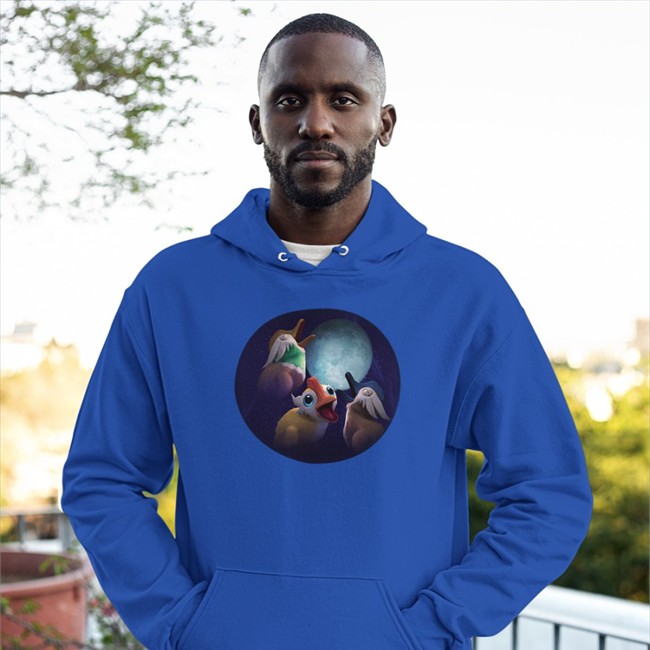 World Of Warcraft Three Duck Moon Long Sleeve Tee Shirt Gear Blizzard Merch