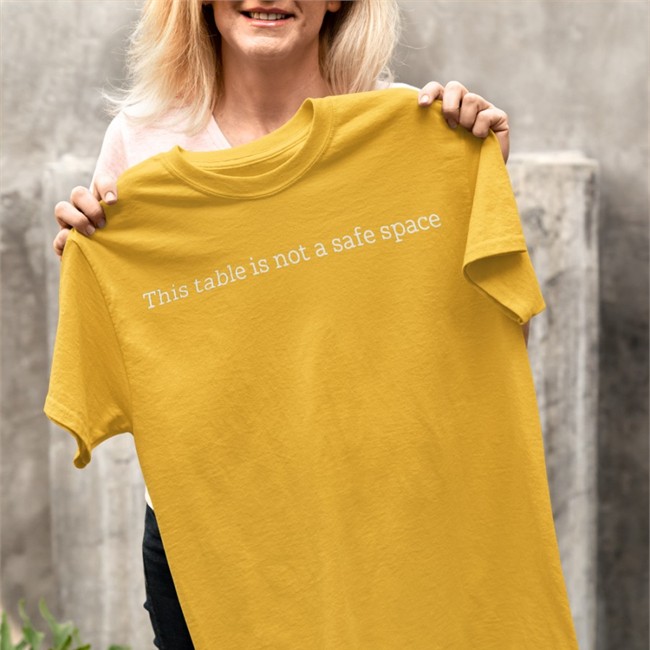 Kelli The Opera Geek This Table Is Not A Safe Space Shirt Tee The Opera Geek
