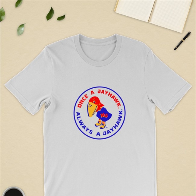 Charliehustle Merch Once A Jayhawk Always A Jayhawk Hoodie