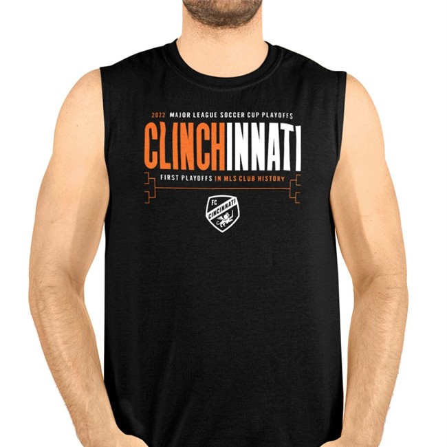 Clinchinnati Tee 2022 Major League Soccer Cup Playoffs First Playoffs In Mls Club History