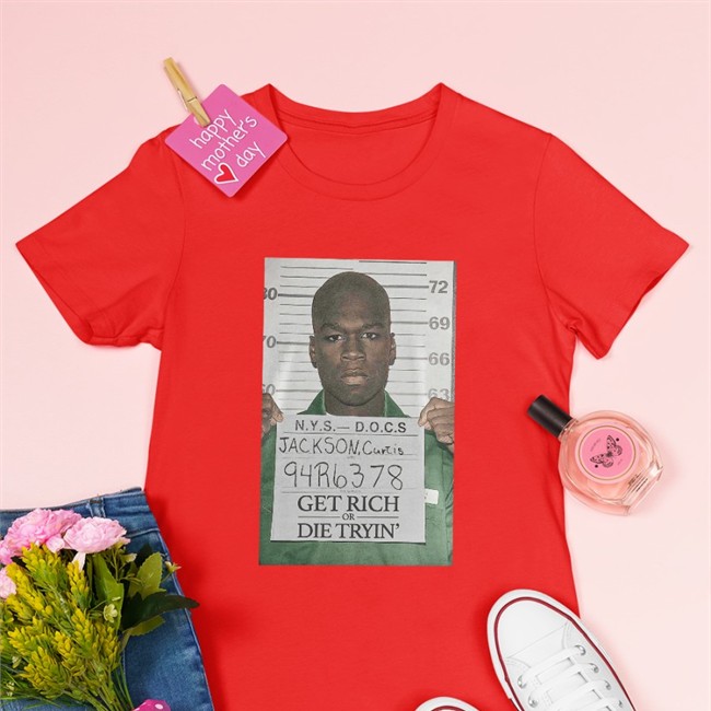 Mug Shot Jackson Curtis Get Rich Or Die Tryin T Shirts G Unit Brands Merch 50Cent Mug Shot Get Rich Or Die Tryin Sweatshirt