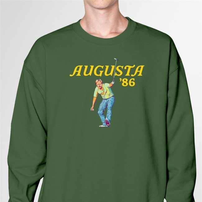 Super 70S Sports Merch Augusta '86 Long Sleeved T Shirt