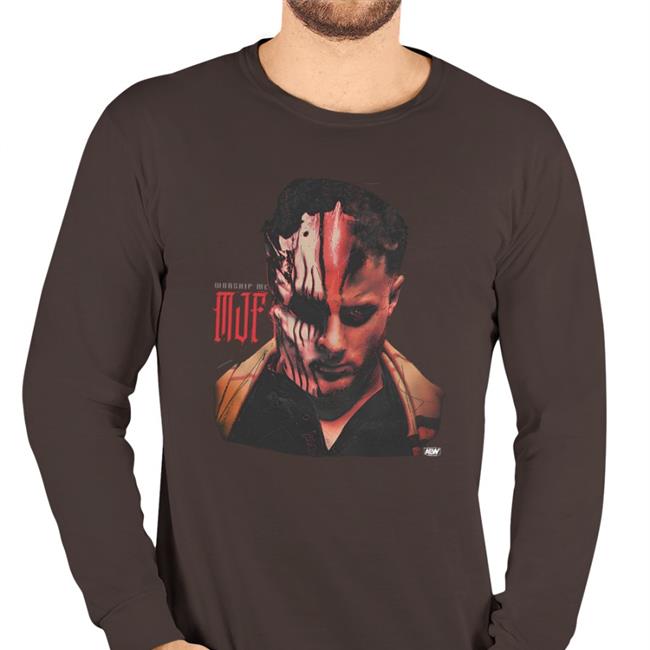 Hot Prowrestlingtees Mjf Worship Me Shirt Melissa Prowrestlingtees Mjf Worship Me Long Sleeve Tee Melissa
