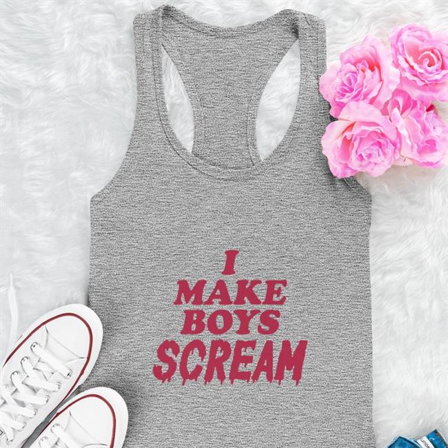 Chicks I Make Boys Scream Long Sleeve Shirt Barstool Sports