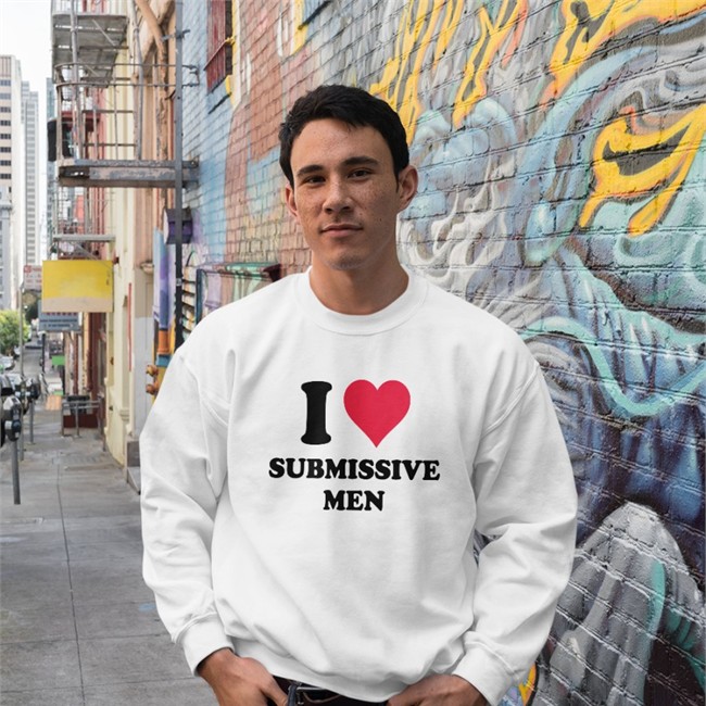 D4b I Love Submissive Men Hat White