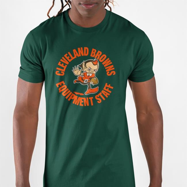 Cleveland Browns Equipment Staff Tee Shirt
