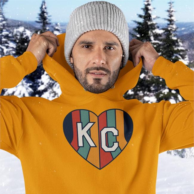 Charlie Hustle KidsTLC KC Heart Shirt