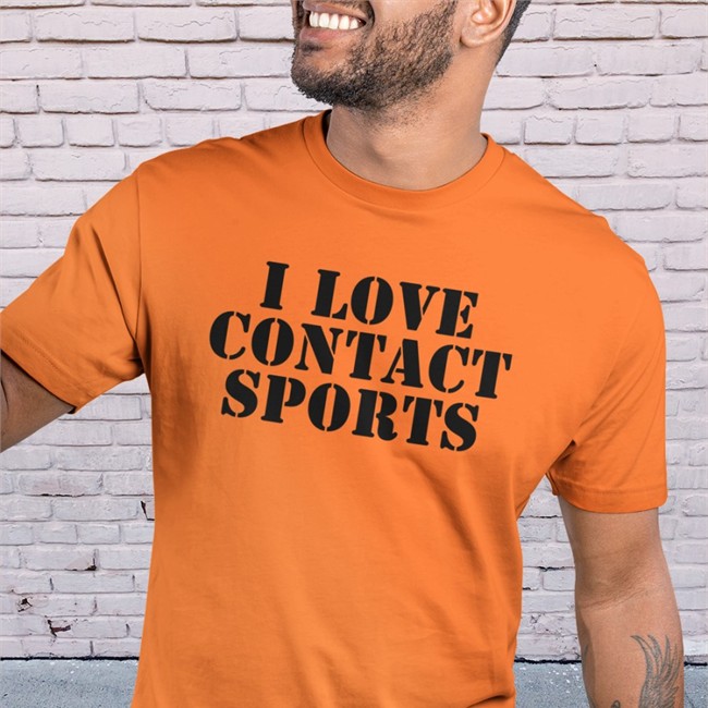 Tozierisms I Love Contact Sports T-Shirts