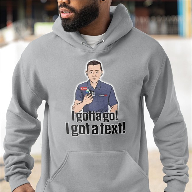 Pat Mcafee Show Merch I Gotta Go I Got A Text Rapsheet & Friends Tee Shirt Ian Rapoport