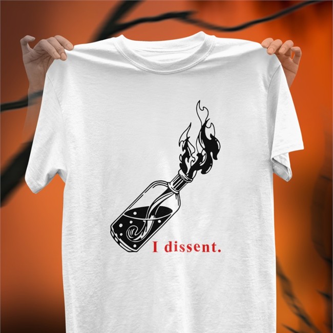 Five Four Pod Merch 5-4 Podcast I Dissent Tee Shirt I Dissent T Shirt