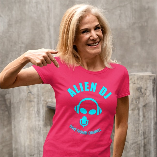 Alien Dj Dave Fromm Channel Shirt Black Alien Dj Dave Fromm Channel T-Shirts