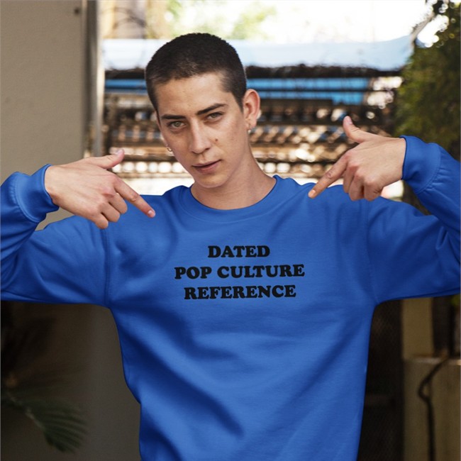 Litter Box Comics Shop Dated Pop Culture Reference Hoodies Dated Pop Culture Reference Shirt White