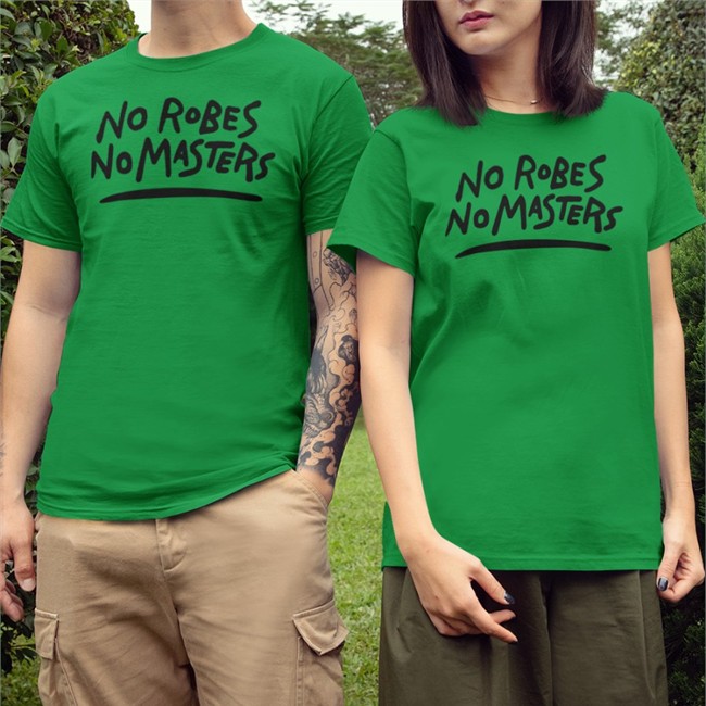 Five Four Pod Shop No Robe No Masters T Shirt 5-4 Podcast