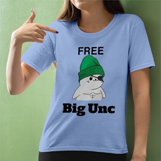 Free Big Unc T-Shirts Uncle Joe UncJoe33 Big Unc Shirt White