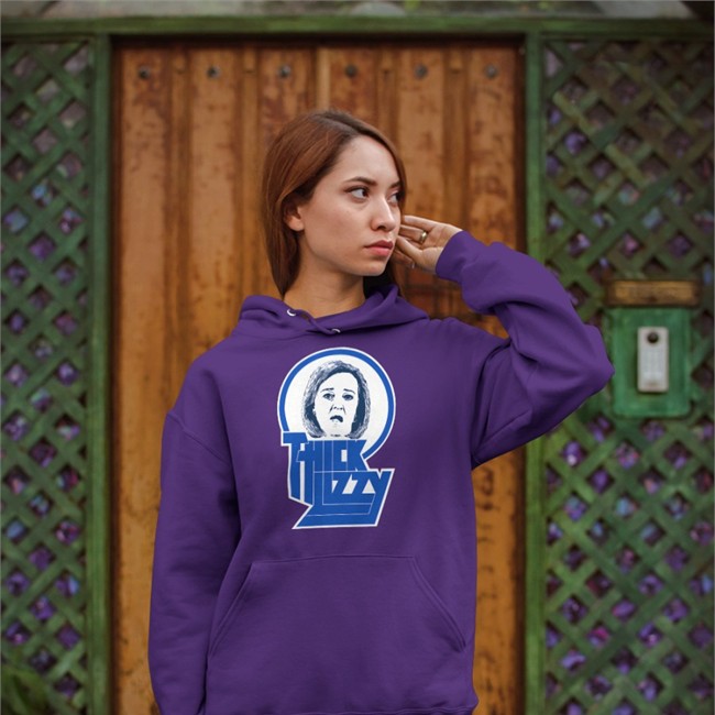 Not-So-Priti-Patel Thick Lizzie Shirt News Thump Store News Thump Store Thick Lizzie T-Shirt Not-So-Priti-Patel