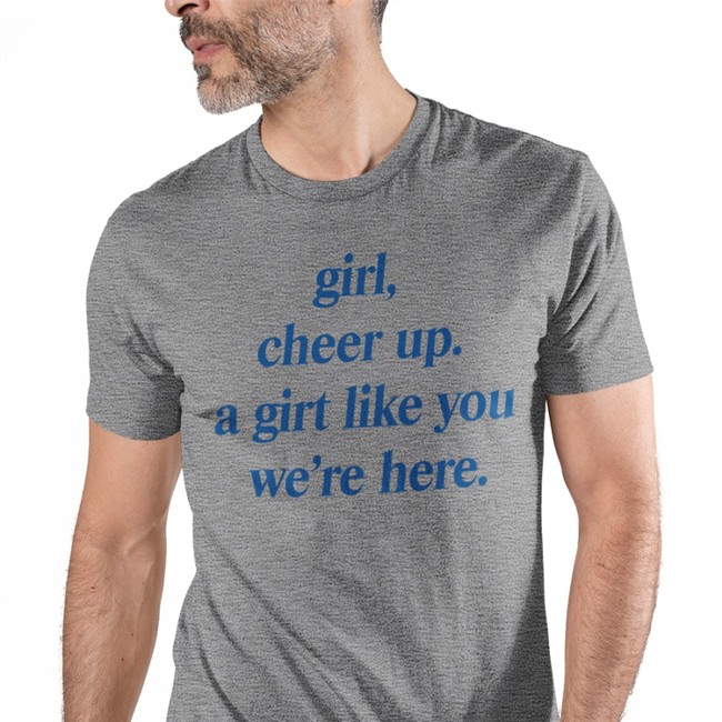 Girl Cheer Up A Girl Like You We're Here Hat