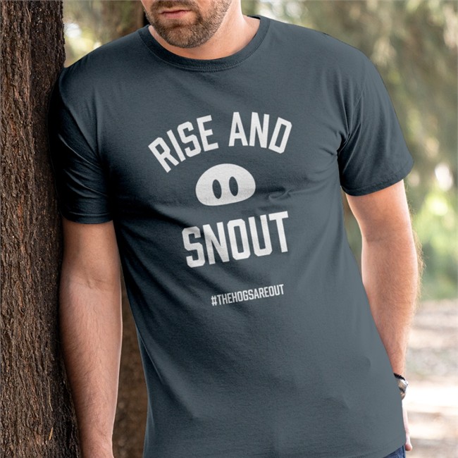 Bonfire Merch Rise And Snout Arkansas Vs Byu Football #Thehogsareout Hoodie John Nabors Jacobchatch