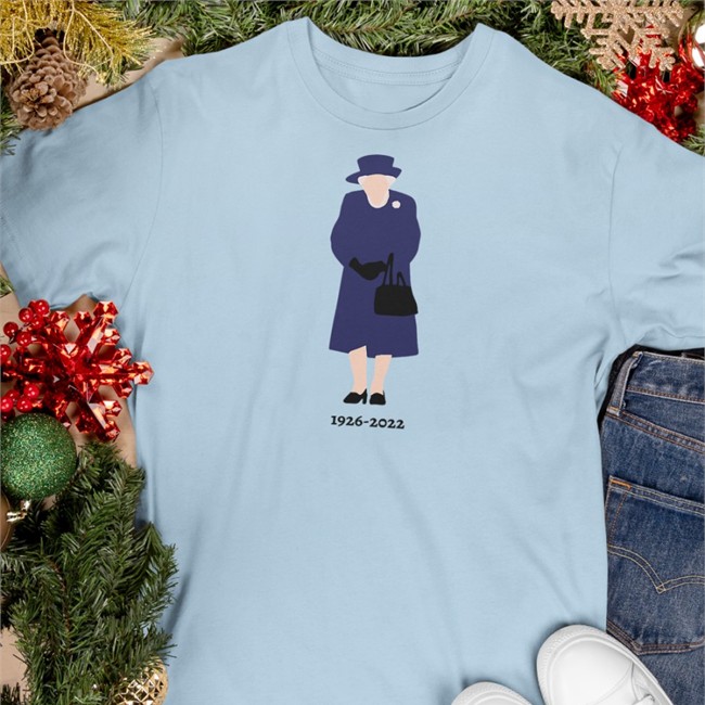 Rip Queen Elizabeth II 1926-2022 Long Sleeved T Shirt God Save The Queen Rip Queen Elizabeth II 1926-2022 Tee God Save The Queen