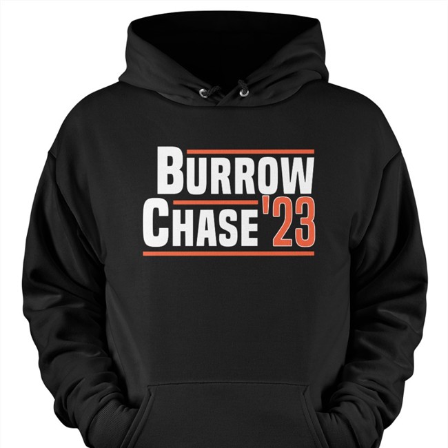 Cincinnati Clothing Burrow Chase 2023 Hoodie