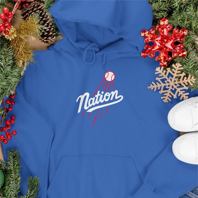 Nation Baseball Shirt 2022 LADvsSD Nation Baseball Long Sleeve Tee Shirt Dodgersnation