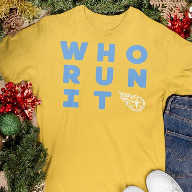 Tennessee Titans Who Run It Shirt Dj Paul Three6mafia Juicy J
