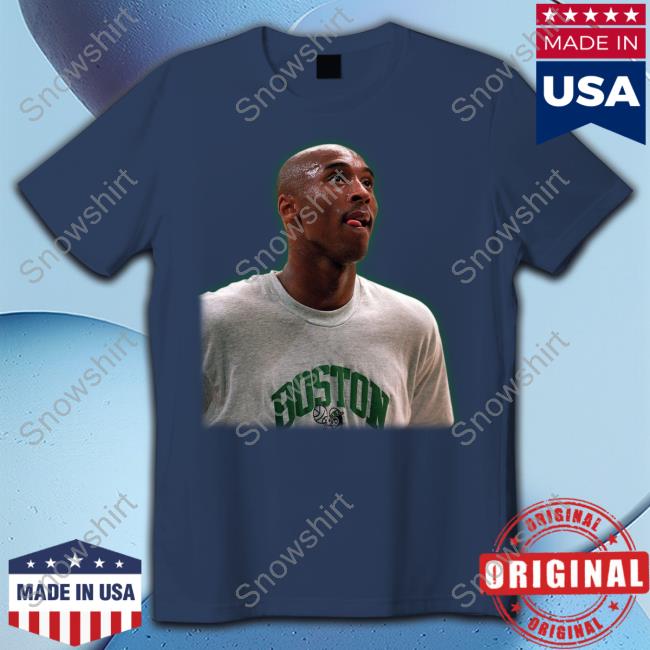 Kobe Bryant In Celtics Gear Shirt