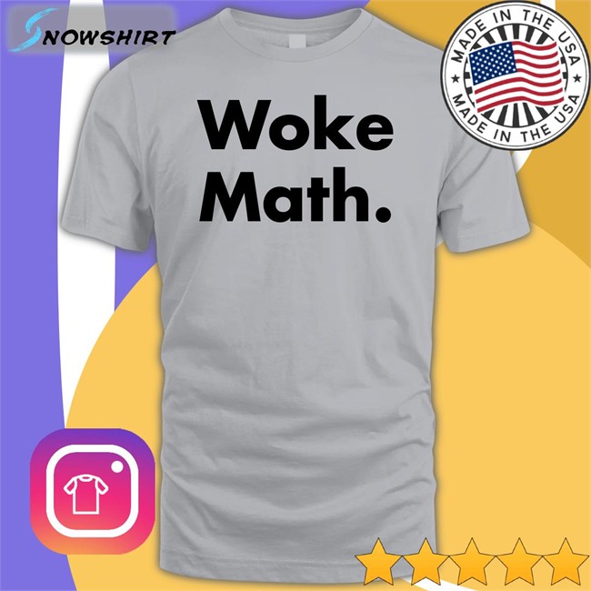 Jason To Woke Math T Shirt Sport Grey
