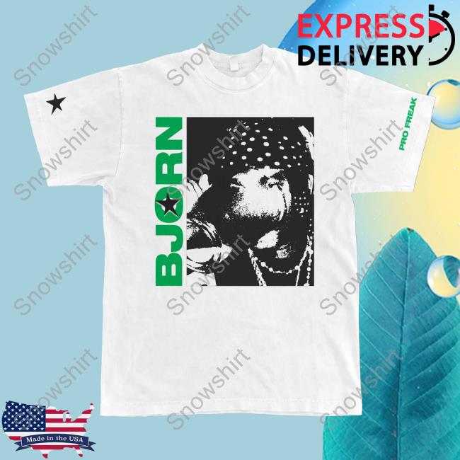 Official Smino Zero Fatigue Merch Bjorn Pro Freak Top Shirt White Zerofatigue