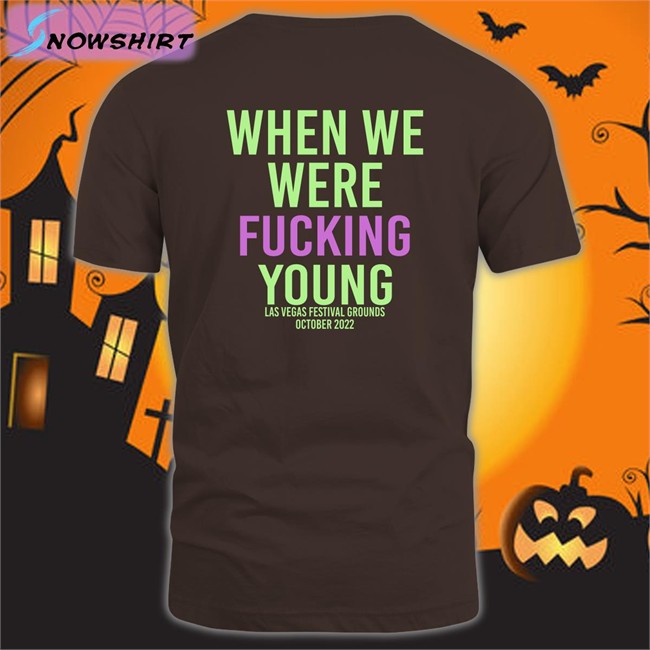 WWWYFest When We Were Fuking Young Baseball Sleeve Tee Wwwyfest