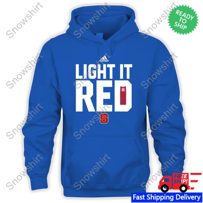Dave Doeren Light It Red Shirts Dave Doeren Light It Red Tee Shirt North Carolina State University Luke DeCock