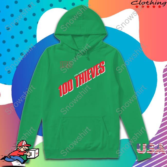 Los Angeles 100 Thieves Hoodie Stockx Merch Los Angeles 100 Thieves Alumni Collection Hoodie 100T Stellar 100T Cryo