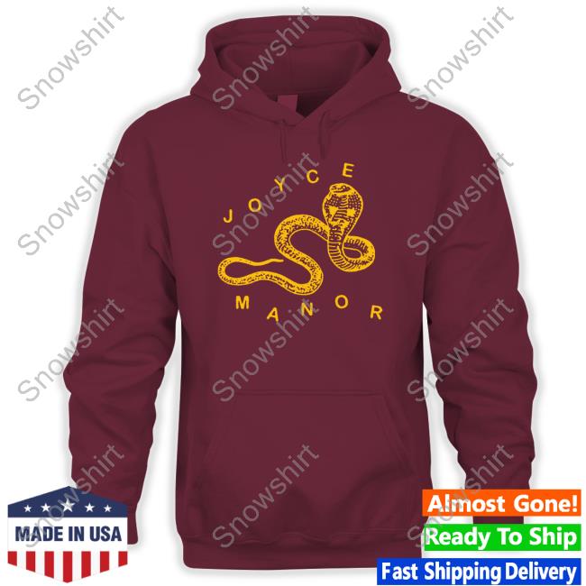 Joyce Manor Cobra Hooded Sweatshirt Joyce Manor Merch Cobra Shirt