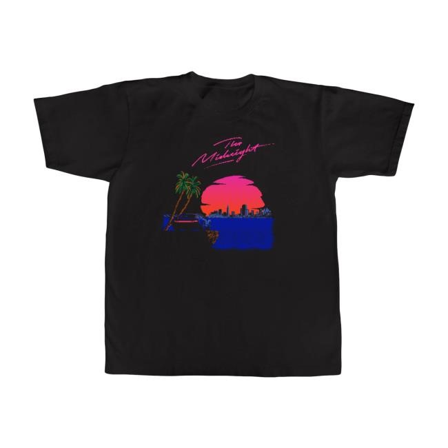 The Midnight Sustainable 8-bit Car Shirt The Midnight Merch
