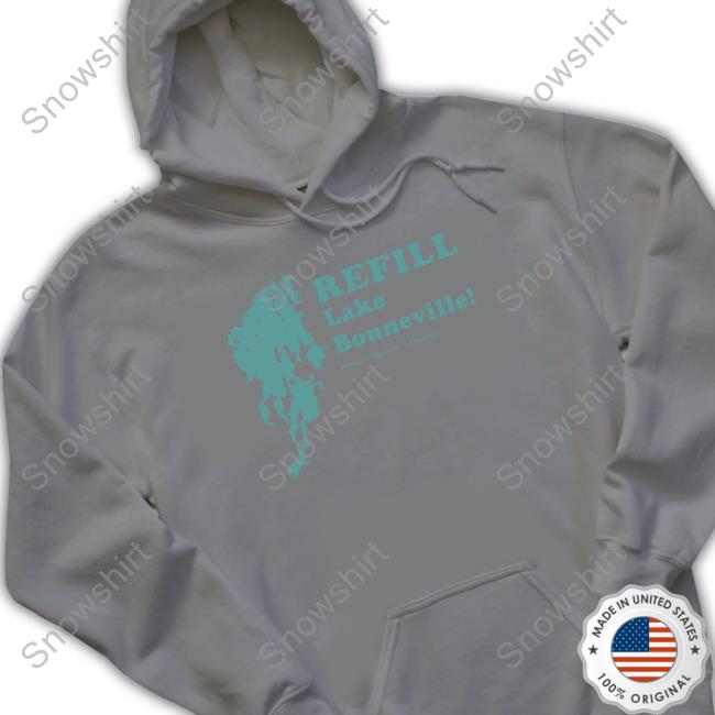 Official Refill Lake Bonneville Restore Replenish Rehydrate T Shirt Refill Lake Bonneville T-Shirt