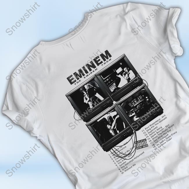 The Eminem Show Vintage Tv Limited Edition T-Shirt The Eminem Show Vintage Tv Tee