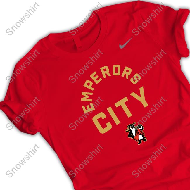 Rome Emperors Baseball Merch Emperor City University Red T Shirts Official Emperor City University Red T Shirt