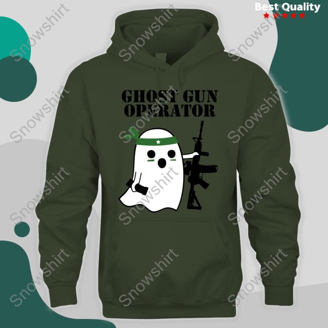 Official Ghost Gun Operator Tee 1776 United Merch Ghost Gun Operator Sweatshirt Deaflibertarian