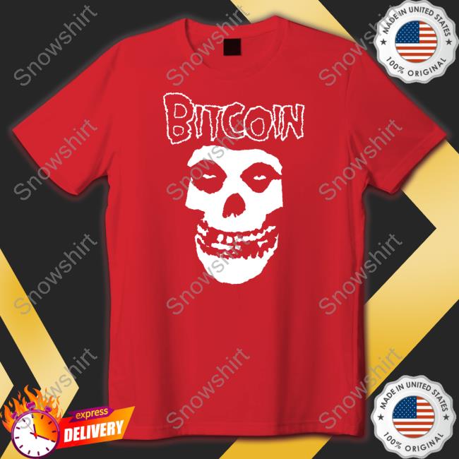 Lightning Bitcoin Misfit T-Shirt Bitcoin Misfit Shirts