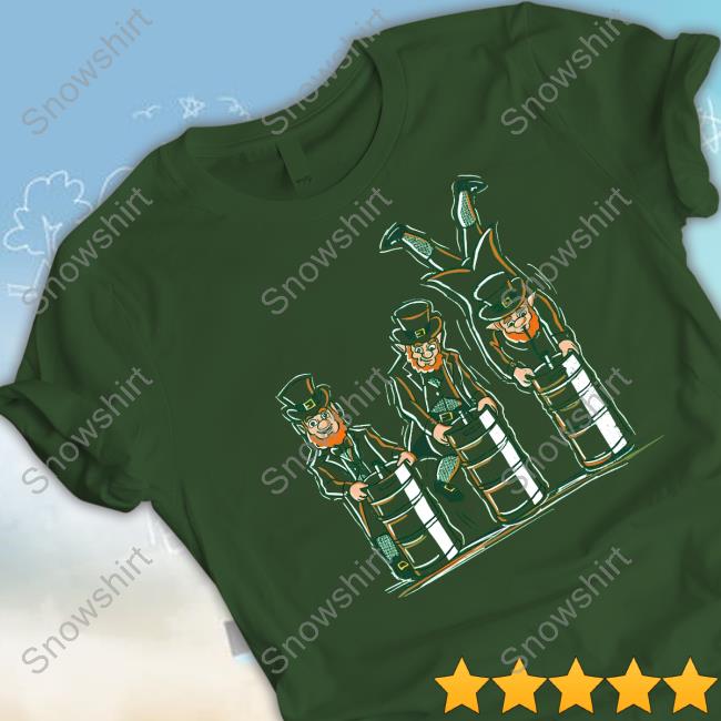 Official Barstool Sports Store Shop Merch Leprechaun Keg Stand Pullover Hoodie