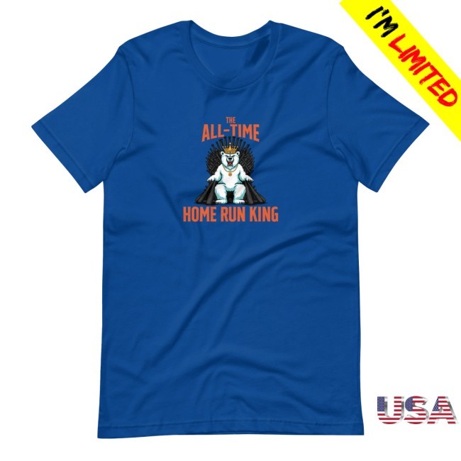 Official Polar Bear Home Run King Tee - Athlete Logos