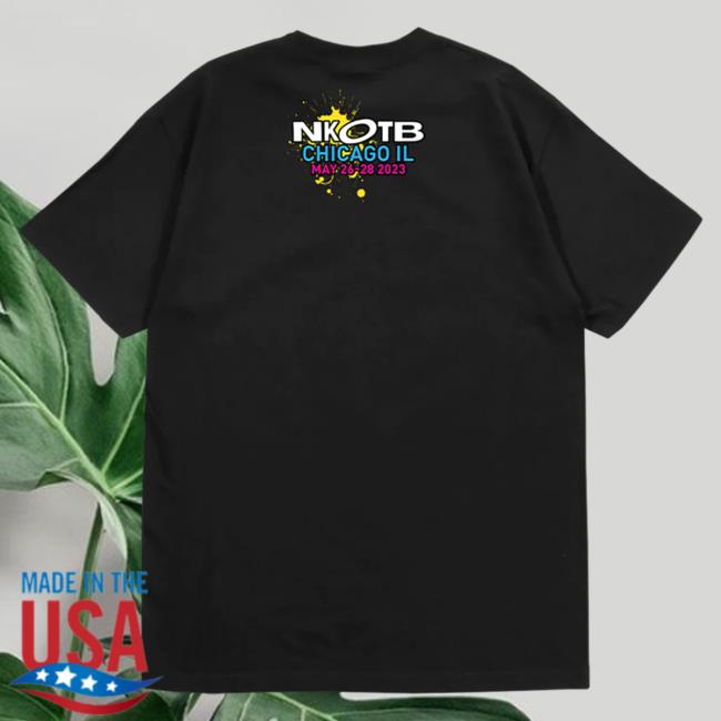 Official Merch Bar New Kids On The Block Store Blockcon Splatter Hot Shirt Black MerchBarNewKidsOnTheBlock Nkotb Official Merch Bar New Kids On The Block Store Blockcon Splatter Crew Black MerchBarNewKidsOnTheBlock Nkotb